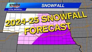 Snowfall Forecast 2024 25