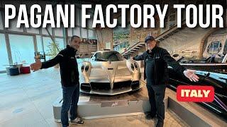 ENGINEER TOURS PAGANI FACTORY IN ITALY // WORLD'S MOST ADMIRED SUPER CAR // 100% HAND BUILT