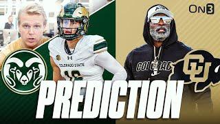 Colorado Buffs At Colorado State Rams PREDICTION & Preview | Can Deion Sanders BOUNCE BACK?