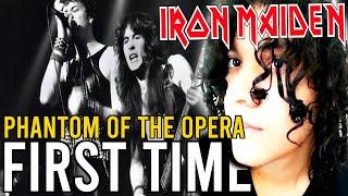 IRON MAIDEN - PHANTOM OF THE OPERA LIVE FIRST TIME REACTION/REVIEW | GEN Z REACTS