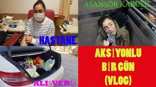 ASANSÖRDE KİLİTLİ KALDIK / YİNE HASTANEDEYİZ PAŞADAN VAZGEÇMEM /ALIŞVERİŞ  ( VLOG )DERİN AİLESİ