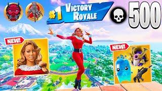 NEW SANTA SUIT MARIAH CAREY SKIN - High Elimination Solo vs Squads -  Fortnite Chapter 6 Season 1