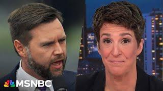 Watch: Rachel Maddow lays out why you should care about JD Vance's real agenda