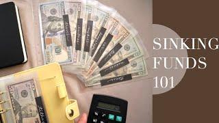 HOW I USE SINKING FUNDS | SINKING FUNDS 101 | CASH BUDGET SYSTEM