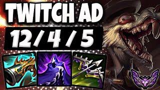 Twitch vs Varus ADC [ Triple Kill ] Patch 14.24 Korea Master 