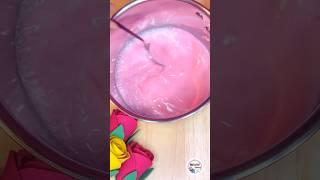 Strawberry custard cream |custard powder 🩷🩷    #strawberrypudding  #custardpowder #custardrecipe