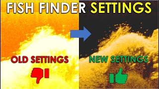 Best Settings to Find Bass on Fish Finder | Sonar Setup Lowrance Humminbird Garmin