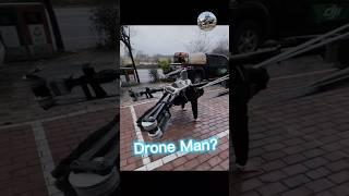 Will the drone man takeoff? #djidrone #droneman #aircraft #dronevideo #rcaircraft
