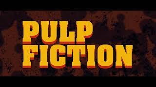 Pulp Fiction - Opening Title (Fanmade Motion Graphic Animation)