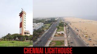 Chennai Lighthouse | Marina Beach | Highest places in Chennai city | 360 view | AK VLOGS AND TRAVELS