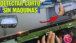 Reparar Pantalla CON FRANJAS DE COLORES SIN VIDEO IMAGEN DOBLE RAYAS NUEVO METODO 6870s-1702a REPAIR