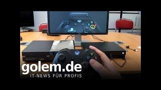 XBOX ONE X IM TEST: Schöner, schwerer Stromfresser (Re-Upload)