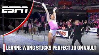 FLORIDA'S LEANNE WONG IS PERFECT ONCE AGAIN  | ESPN College Gymnastics