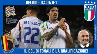 BELGIO - ITALIA 0-1: GRANDE ITALIA ai QUARTI di NATIONS LEAGUE, TONALI e QUALIFICAZIONI MONDIALI!