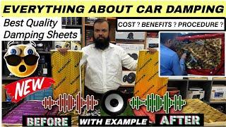 best damping sheet for car | car damping cost | car damping benefits | car accessories