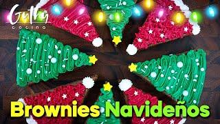 "Brownies navideños: ¡El secreto mejor guardado de Santa! ¿Te atreves a probarlos?" 