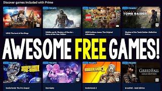 Tons of Awesome FREE PC Games With Prime RIGHT NOW + Warhammer Space Marine 2 STEAM Deal and MORE