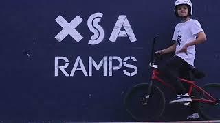 BMX | Alex Mollaev & Arseniy Lyubishkin Warmap at XSA Ramps New Skatepark