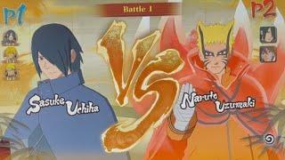 New Naruto Storm connections Gameplay : chill match, trying techs