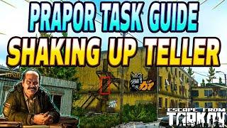 Shaking Up Teller - Prapor Task Guide - Escape From Tarkov