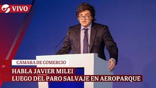 EN VIVO: JAVIER MILEI HABLA EN LA CÁMARA ARGENTINA DE COMERCIO