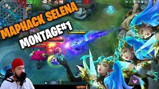 MAPHACK SELENA MONTAGE #1 | MOBILE LEGENDS MOMENTS