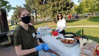 Welcome Back Barbecue Party at our university | USA | VLOG15 | Nikita Singhi