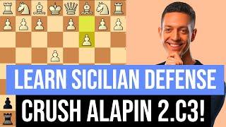 Master the Sicilian Defense: Crush the Alapin (2.c3)!