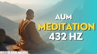 OM chanting @ 432 Hz | Removes Negative Energy