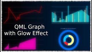 Glowing Qt Charts Using QML ChartView