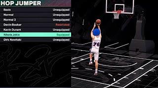 BEST HOP JUMPER for BIGS NBA 2K25!