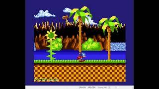 Trying out "Sonic the Hedgehog" (DCS, Amiga)