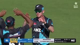 Final over thriller in series decider | T20I 3 HIGHLIGHTS | BLACKCAPS v Sri Lanka | Queenstown