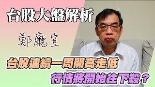 台股連續一周開高走低 行情將開始往下殺【20250601】鄭廳宜台股大盤分析‍#對等關稅暫停#川普#美債#聯邦法院#軋空#關稅#美債多頭