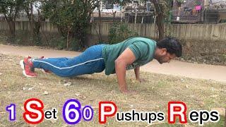 Ek hi Bar Main 60 Pushups Reps 