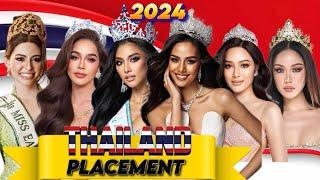 Placement of Team Thailand for 2024