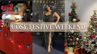 COSY FESTIVE WEEKEND  London Christmas Market, New Nails & Awards Night Out!