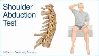 Shoulder Abduction Test - A Chiropractic Online CE™ Production