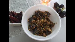 STUFFED BITTER GOURD/MASALA KARELA/STUFFED KARELA/SMALL BITTER GOURD RECIPE/ANDHRA STYLE KAKARAKAYA