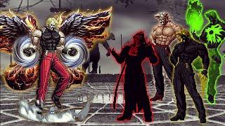 [KOF Mugen] New Final Rugal Vs Dark Rugal Soul Team