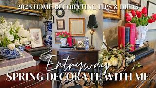 SPRING 2025 ENTRYWAY DECORATING: Join Me for this Home Decor Refresh!