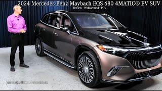 2024 Mercedes-Benz Maybach EQS 680 4MATIC® EV SUV - Review Walkaround