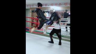 무에타이 패드워크/ 미트 트레이닝/속초 해랑중 3학년 이도현 / 무에타이 국가대표 #muaythai #SelfDefense #Diet #무에타이 #건흥무에타이, #속초, #건흥,