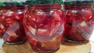 Рецепт БОМБА ВКУСА  Вкуснейшая МАРИНОВАННАЯ КАПУСТА со СВЕКЛОЙ и ЯБЛОКОМ  БУДЕТЕ ГОТОВИТЬ ЧАСТО