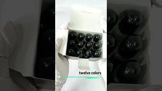 Twelve color metallic pigment