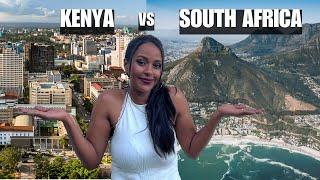 Living in Kenya vs South Africa! Which country is better?