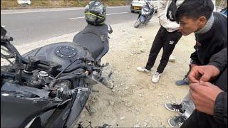 I almost died due to accident| new bike crashed  @palduvlogs