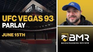 UFC Vegas 93 | Free UFC Parlay and Analysis by Alpha Dog (June 15th)