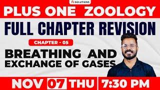 +1 ZOOLOGY | CHAPTER 05 | FULL CHAPTER REVISION  | LIVE | MS SOLUTIONS