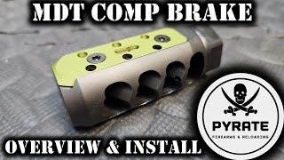 What Recoil? - The Best Muzzle Brake - MDT Comp Brake - Overview & Install